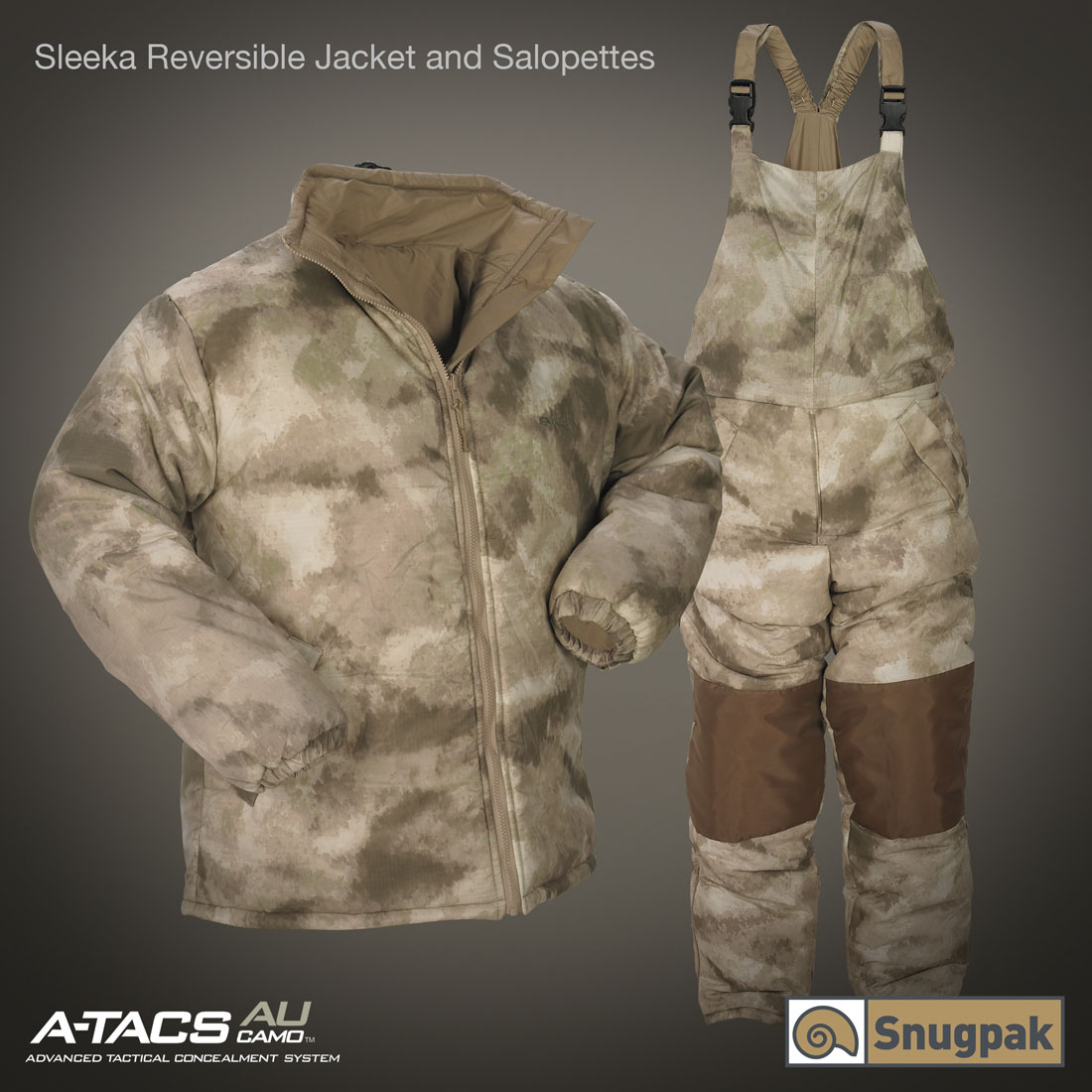 Snugpak-Costum  A-TACS Reversible marimea L  