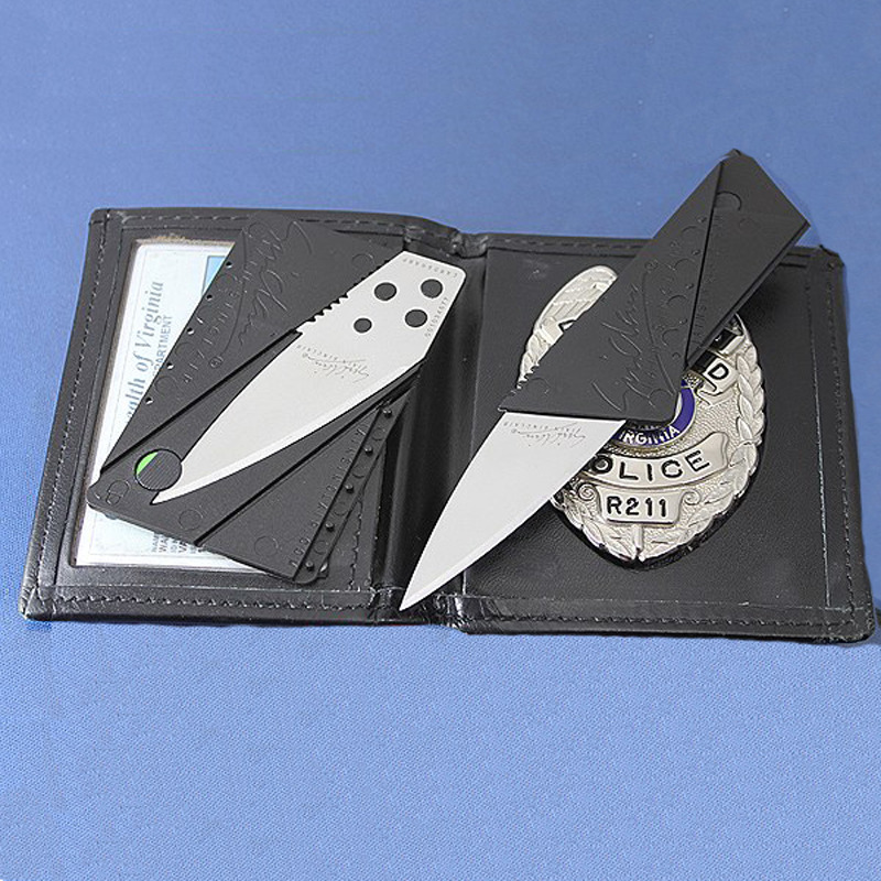 Cutit CARD , de purtat in portofel,CardSharp lama inox chirurgical 76mm 