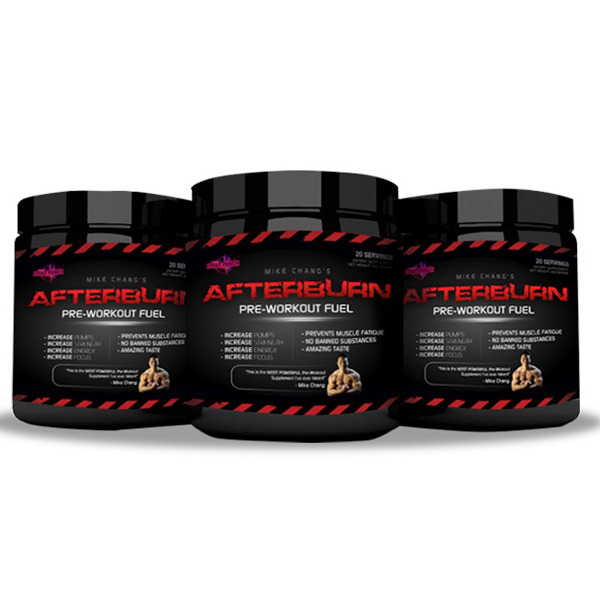 Supliment energizant - Mike Chang's Afterburn Pre-Workout Fuel 