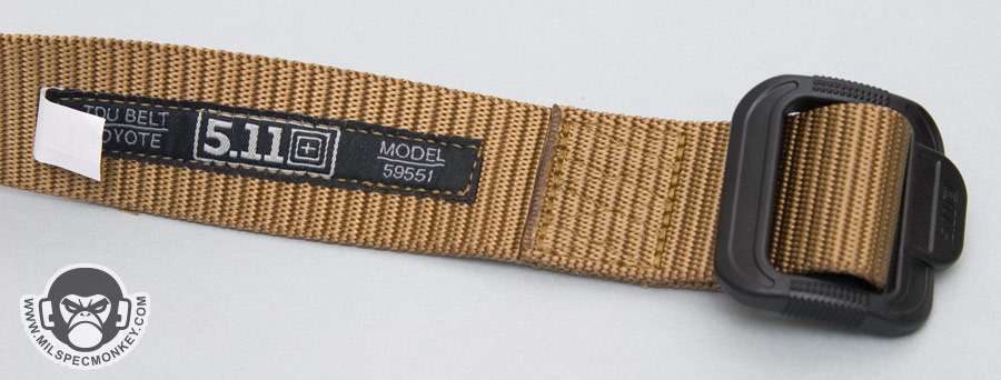Centura militara tip 5.11 TDU belt, culoare coyote(maro),marime ,XL,L,M 