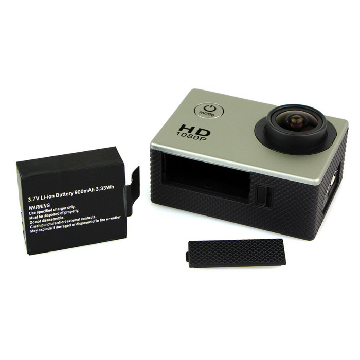 Action camera S40 Full HD 1080p 12MP submersibila 30m 